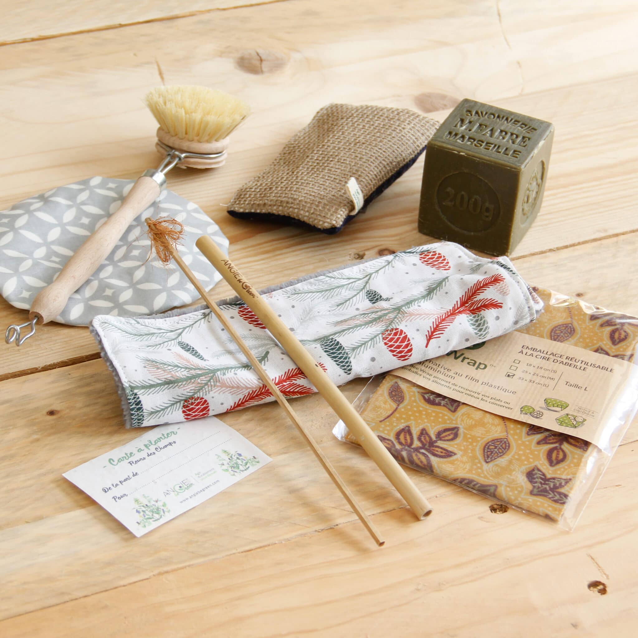 Sachet à Thé en Lin Angie Be Green Lavable et Réutilisable